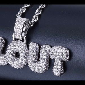 Authentic iced out jewelry